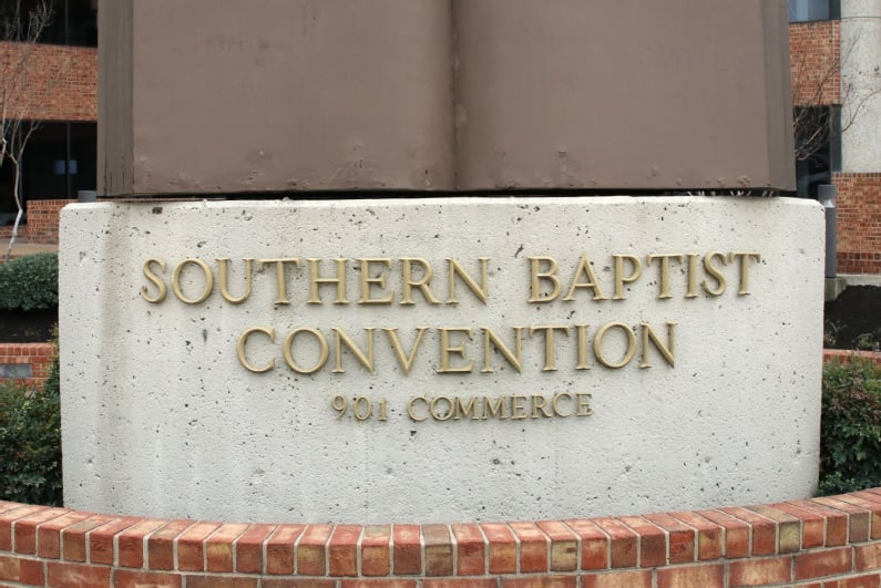 Southern Baptist Convention sign