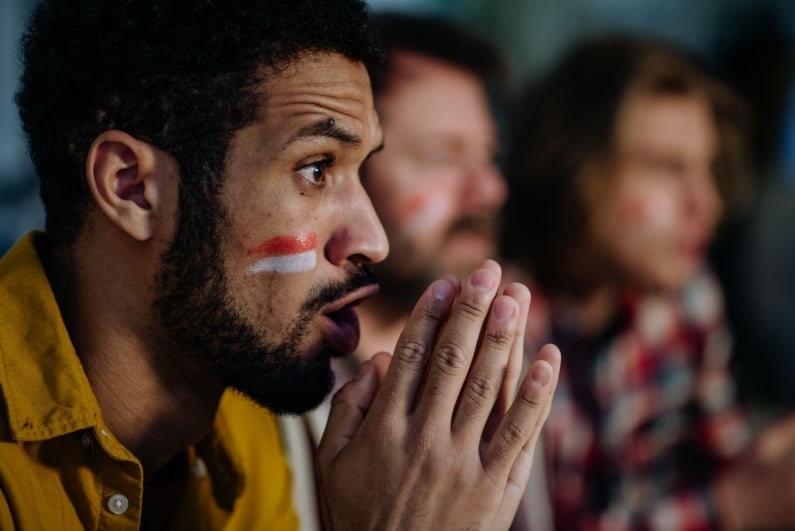Person watching sport