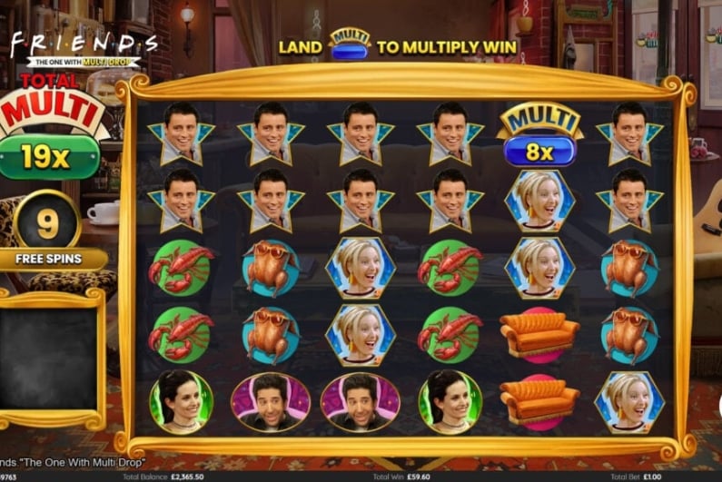 Friends slot machine