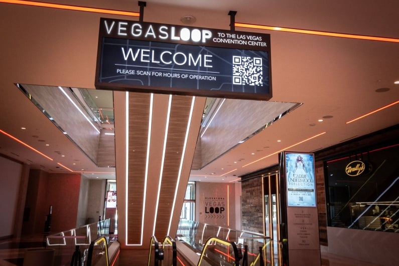 Las Vegas Loop sign