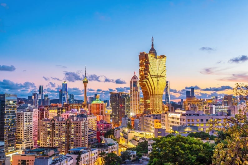 Macau skyline
