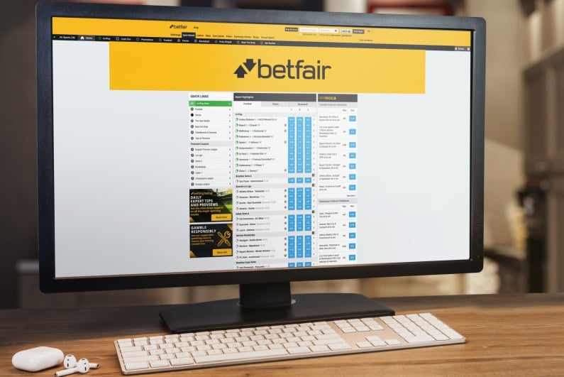 Betfair website