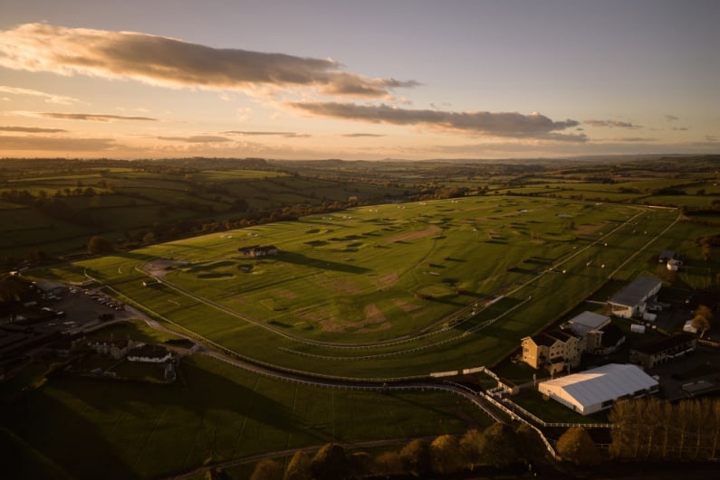 Horseracing track in UK