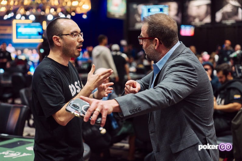 Will Kassouf arguing with Jack Effel