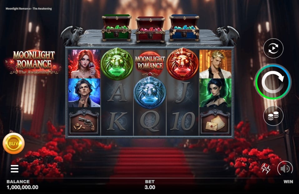 Moonlight Romance The Awakening slot reels by Microgaming - best new online slots of the week