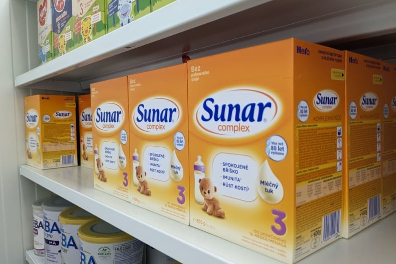 Czech baby formula