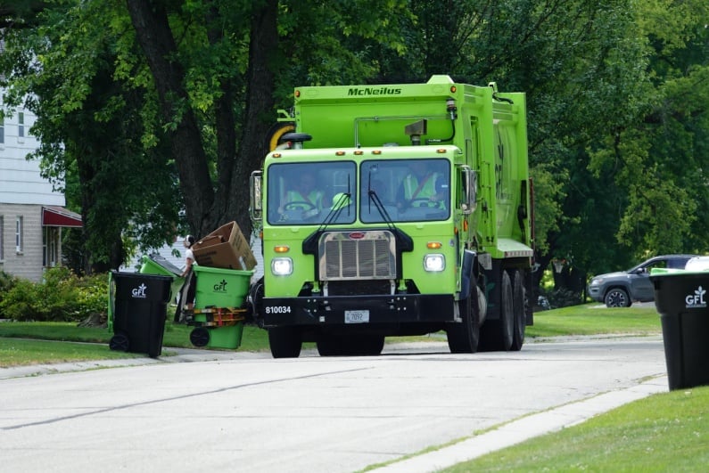 Garbage truck