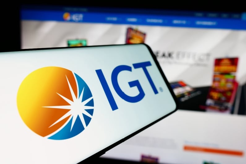 IGT logo on phone