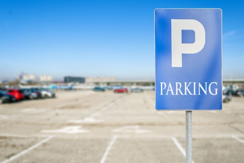 Parking sign