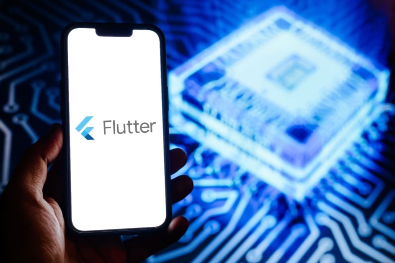 Flutter logo
