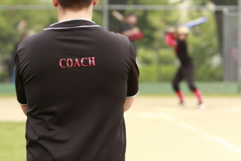 Coach in little league