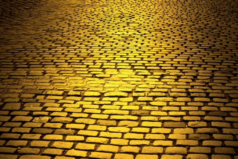 Yellow brick road