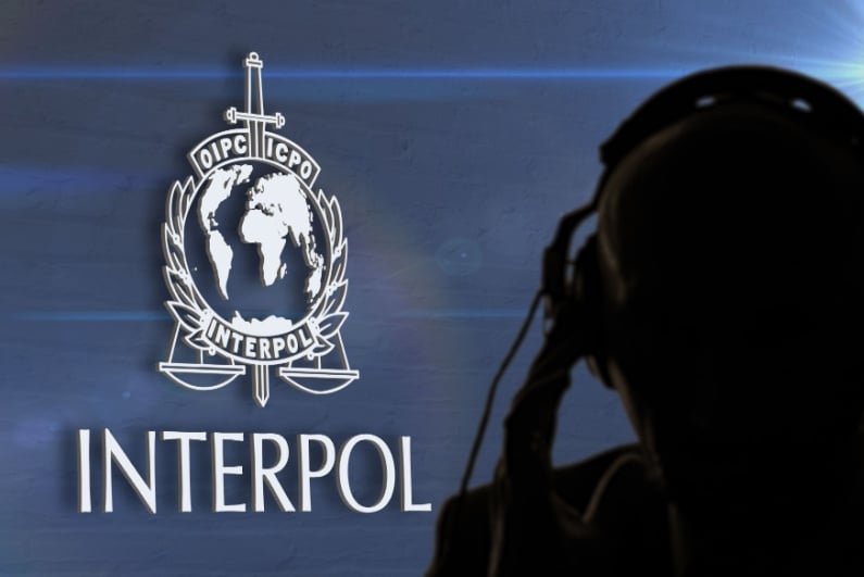 Interpol sign
