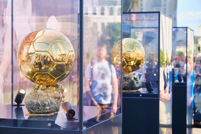Ballon d’Or trophies