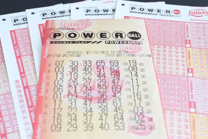 Powerball ticket