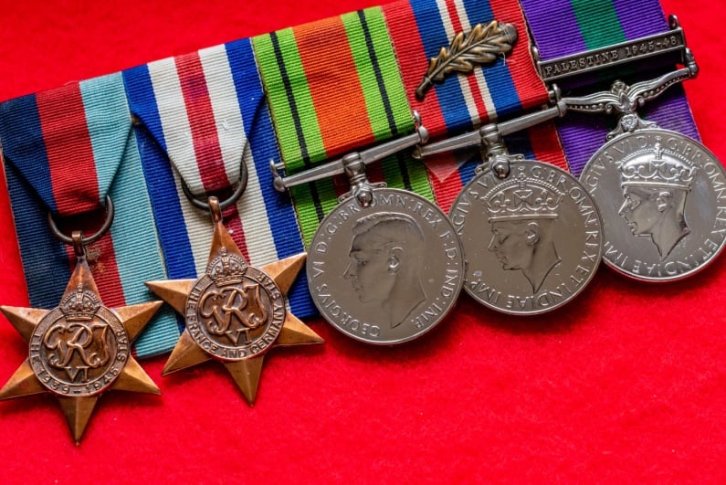 WWII medals