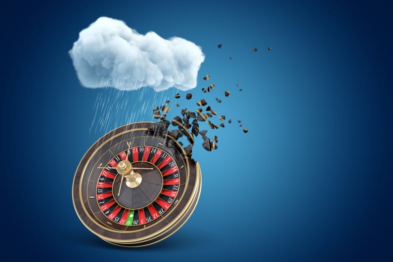 Roulette with rain