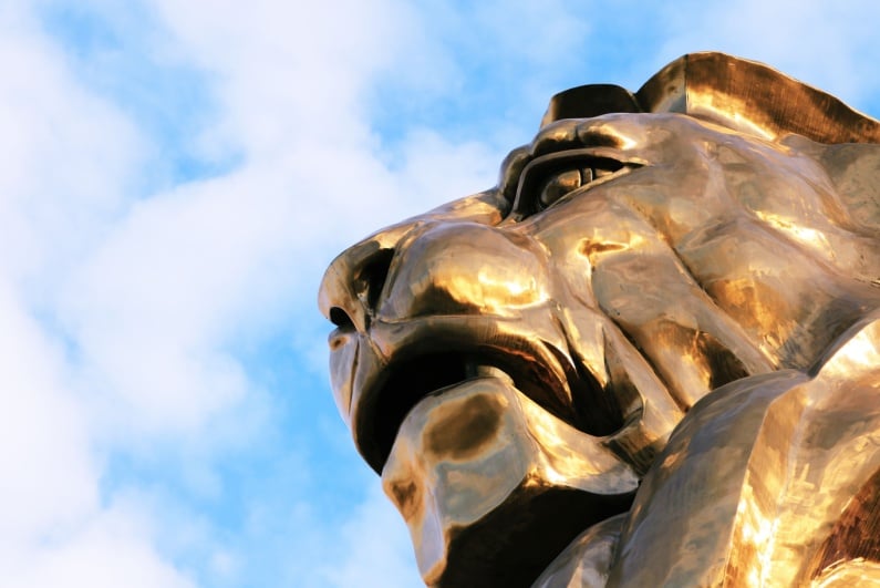 MGM lion
