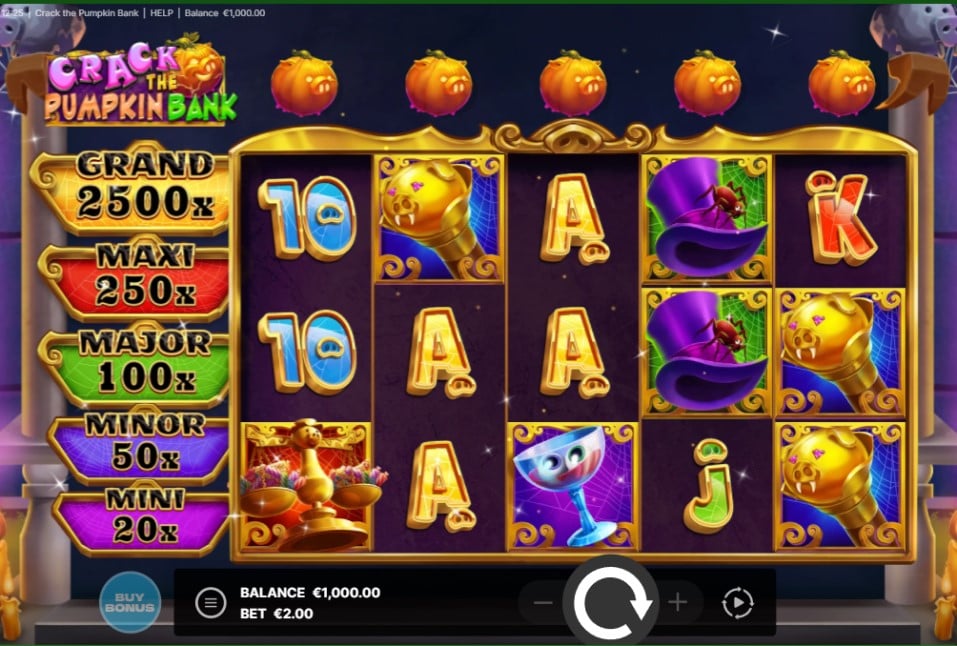 Crack the Pumpkin slot reels by Octoplay - best new online slots of the week October 31 2025