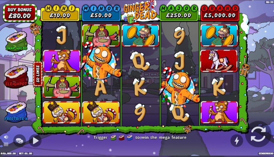 Gingerdead slot reels by Gamevy - best new online slots of the week