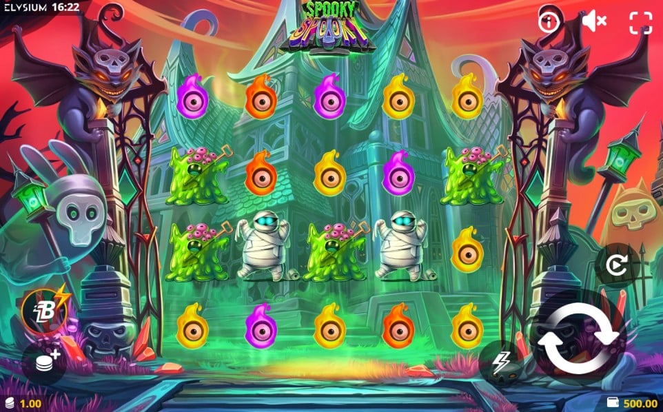 Spooky Spooky slot reels by Elysium Studios - best new online slots of the week