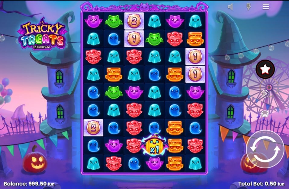 Tricky Treats slot reels by Push Gaming - best new online slots of the week
