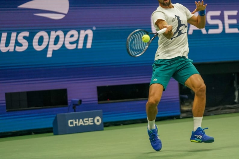 Novak Djokovic at the US Open
