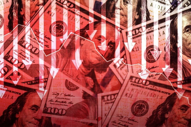 Downward trend dollars