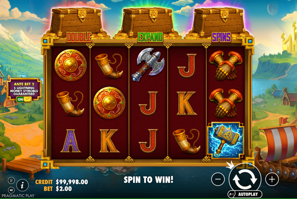 Hammerstorm slot reels by Pragmatic Play - best new online slots of the week