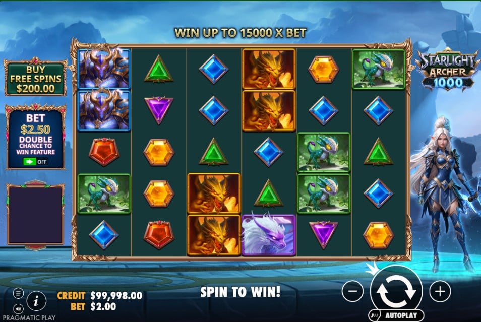 Starlight Archer 1000 slot reels by Pragmatic Play - best new online slots of the week