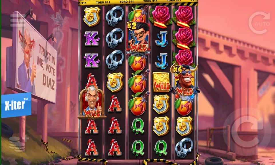 Toro 911 slot reels by ELK Studios - best new online slots of the week