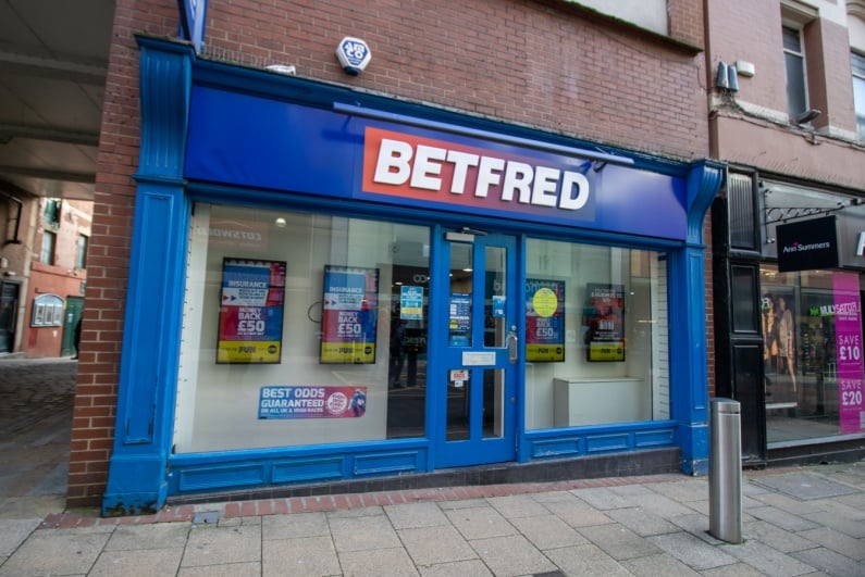 Betfred storefront