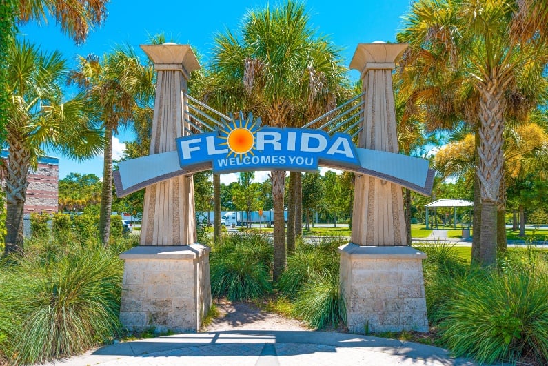 Florida welcome center