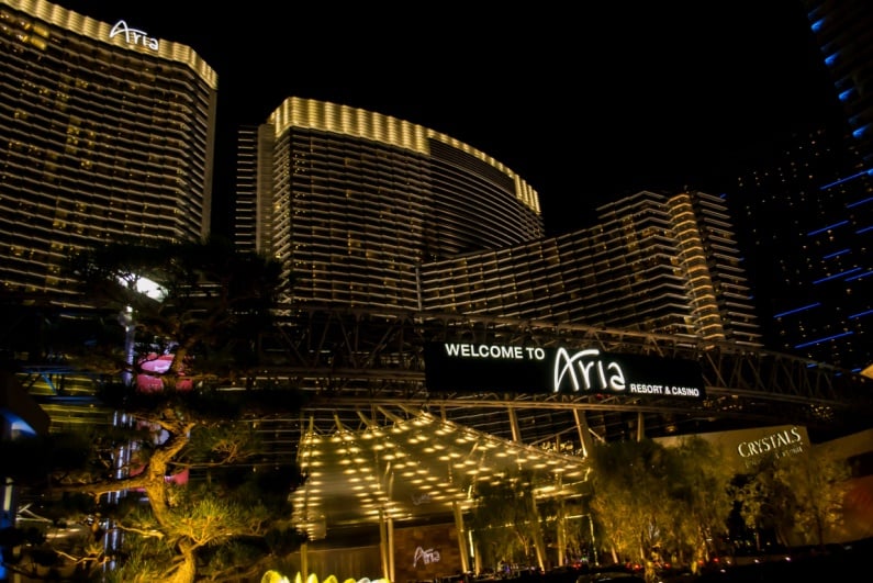 The Aria in Vegas