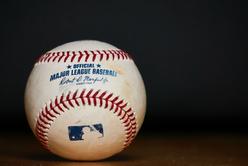 Used official MLB baseball