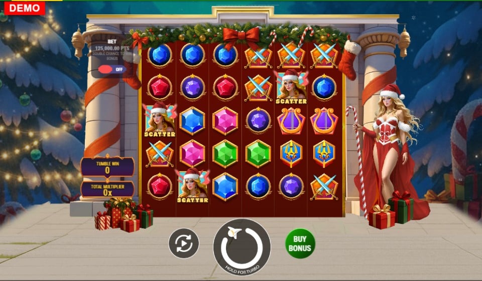 Gates of Christmas slot reels by Expanse Studios