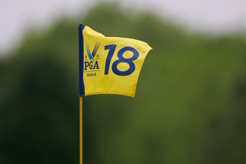 PGA Tour 18th hole flag