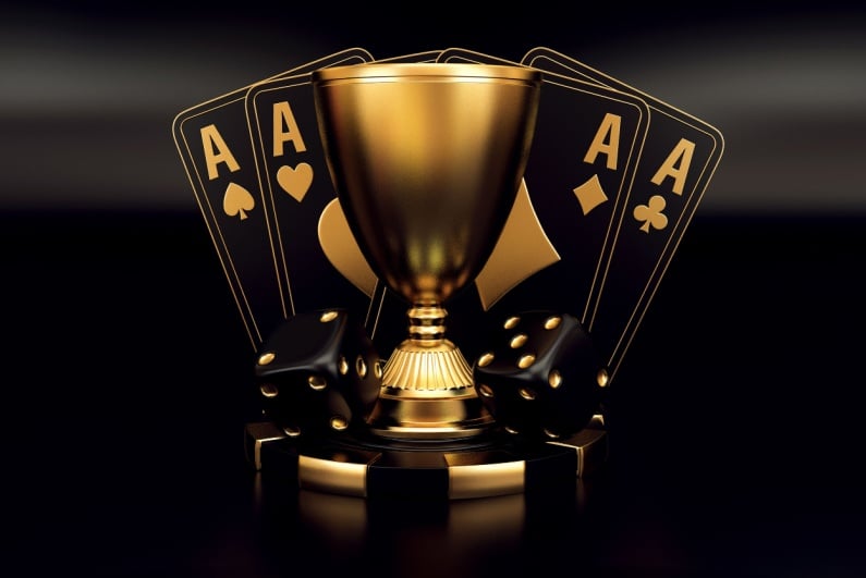 Poker trophy