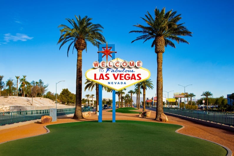 Welcome to Las Vegas sign