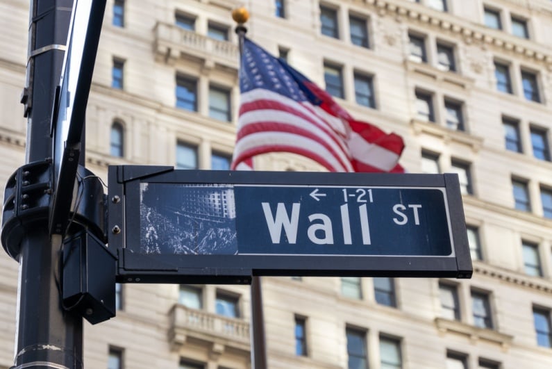 Wall Street sign