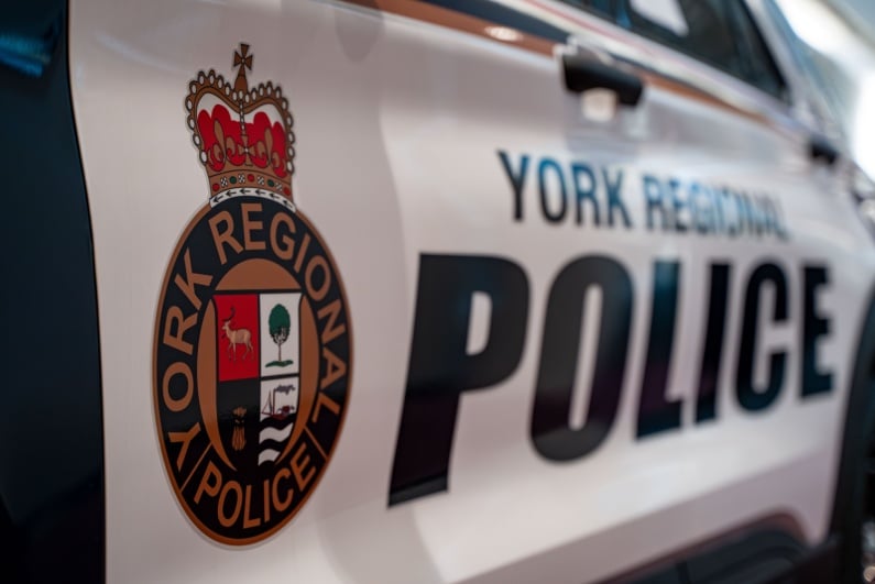 York Regional Police car