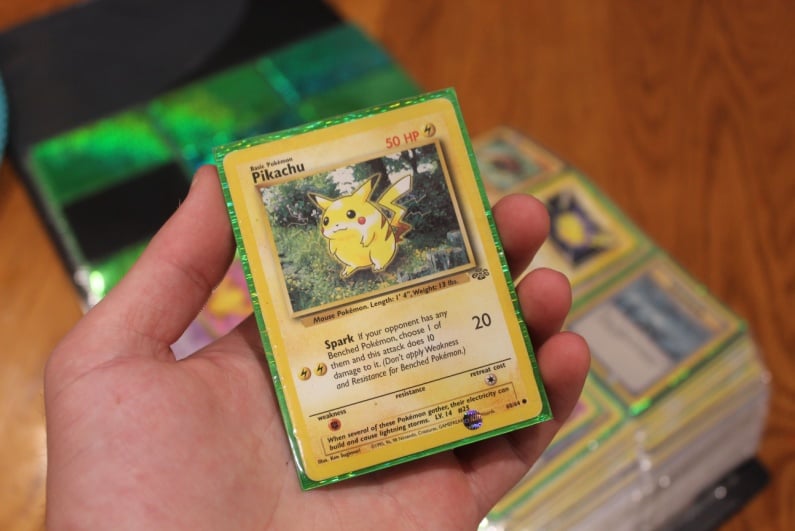 Pikachu card