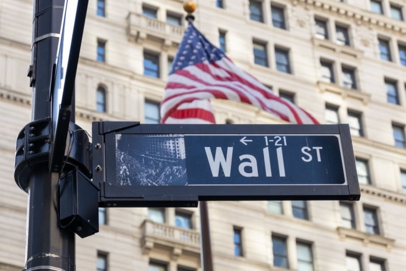 Wall Street sign