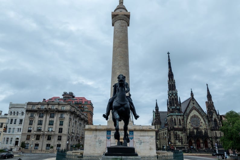 The Washington Monument, Baltimore