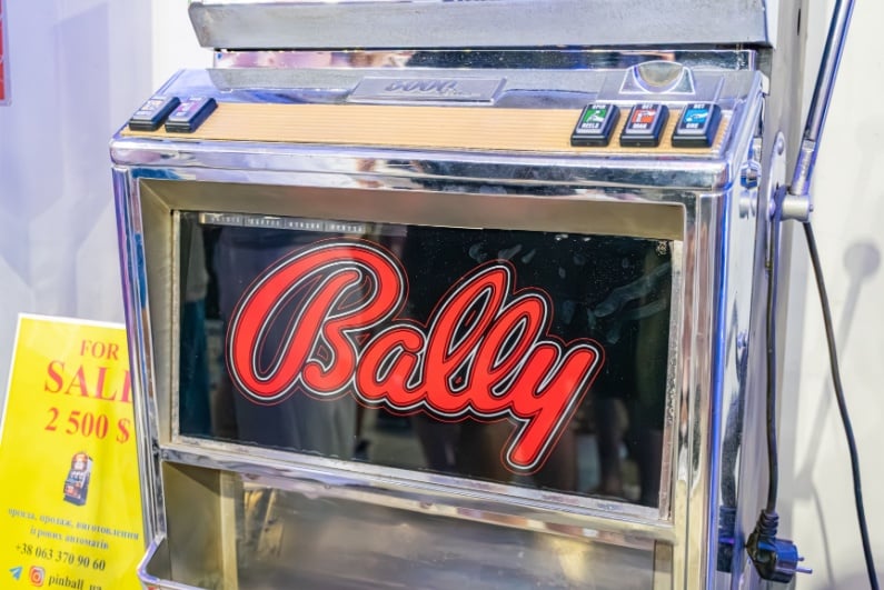 Vintage Bally slot machine
