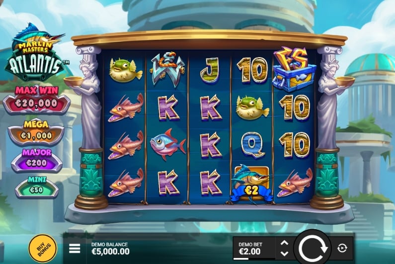 Marlin Masters Atlantis by Hacksaw Gaming