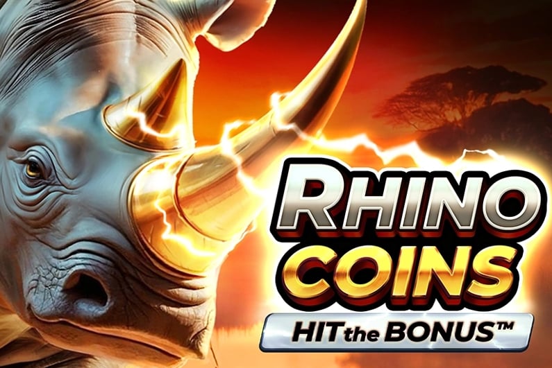Rhino Coins slot banner
