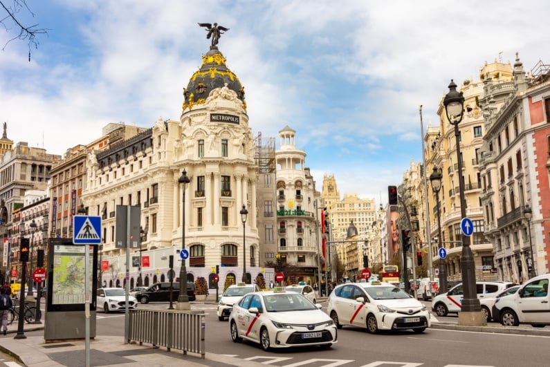 Street in Madrid