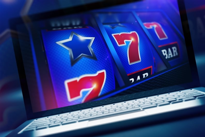 Slots on laptop