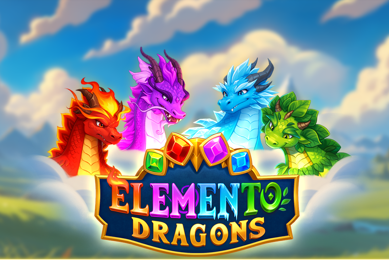 Elemento Dragons title screen